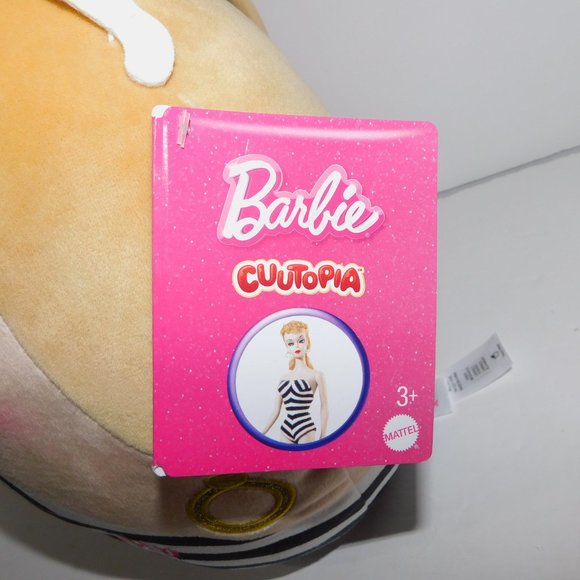 Barbie Cuutopia 10" Plush Stuffed Doll NEW w Tags Black White  Collectible - Picture 5 of 7